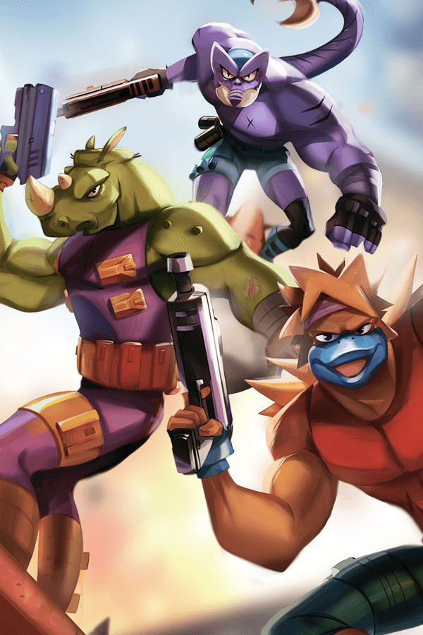 Steam portrait for Clash Force.