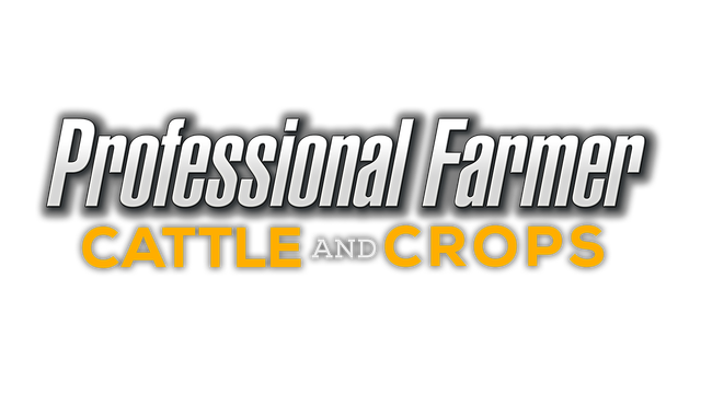 Professional Farmer: Cattle and Crops Logo