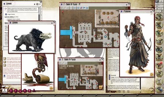 Скриншот из Fantasy Grounds - Pathfinder RPG - Mummy's Mask AP 2: Empty Graves (PFRPG)