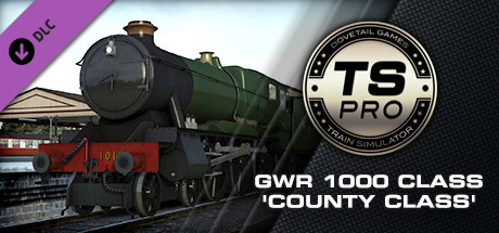 Train Simulator: GWR 1000 Class 'County Class' Steam Loco Add-On cover art