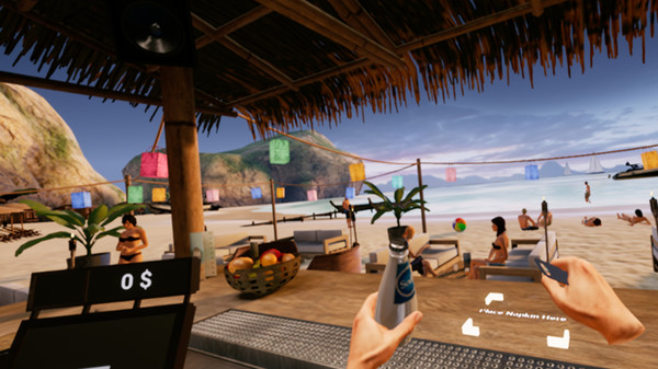 Скриншот из Bartender VR Simulator