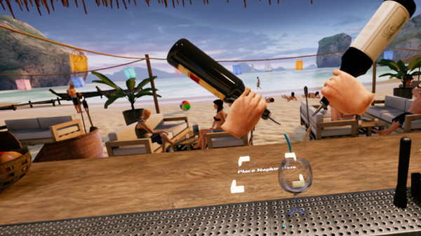 Скриншот из Bartender VR Simulator