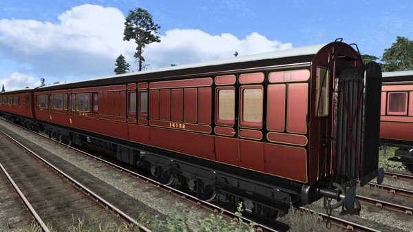 Скриншот из TS Marketplace: Caledonian Railway 65ft Grampian LMS Period 1 Coach Pack