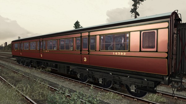 Скриншот из TS Marketplace: Caledonian Railway 65ft Grampian LMS Period 1 Coach Pack