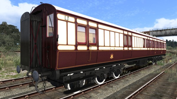 Скриншот из TS Marketplace: Caledonian Railway 65ft Grampian Coach Pack Add-On