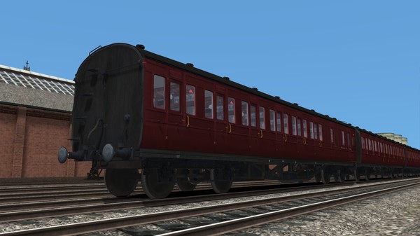 Скриншот из TS Marketplace: LMS Period 1 Non-Corridor Coach Pack BR Crimson