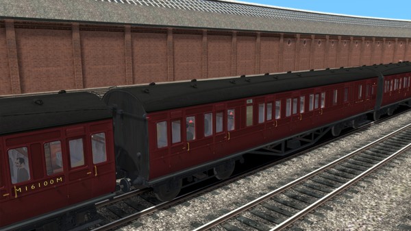 Скриншот из TS Marketplace: LMS Period 1 Non-Corridor Coach Pack BR Crimson