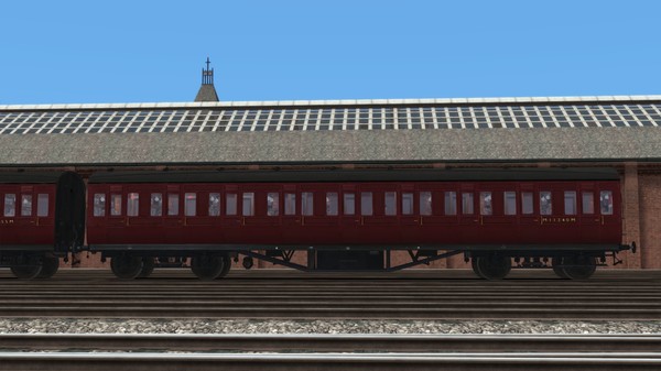 Скриншот из TS Marketplace: LMS Period 1 Non-Corridor Coach Pack BR Crimson