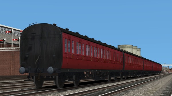 Скриншот из TS Marketplace: LMS Period 1 Non-Corridor Coach Pack BR Maroon