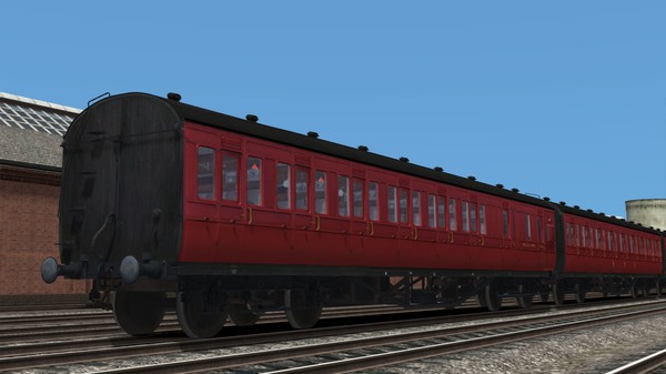 Скриншот из TS Marketplace: LMS Period 1 Non-Corridor Coach Pack BR Maroon