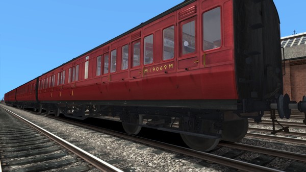 Скриншот из TS Marketplace: LMS Period 1 Non-Corridor Coach Pack BR Maroon