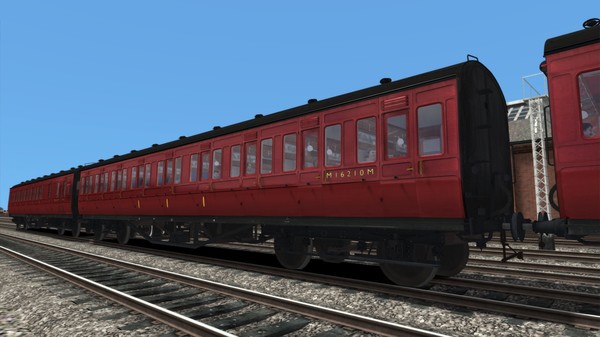 Скриншот из TS Marketplace: LMS Period 1 Non-Corridor Coach Pack BR Maroon