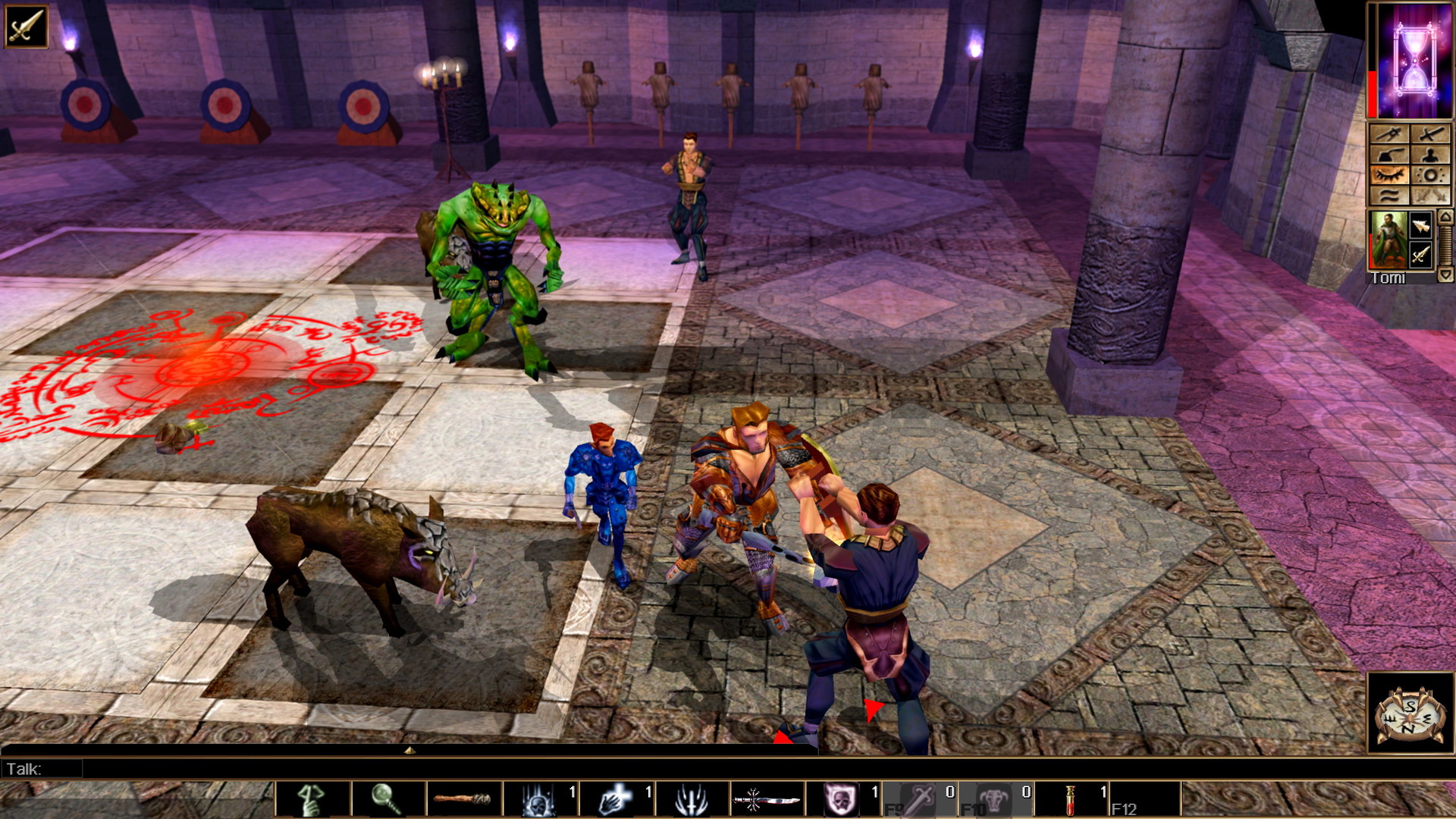 how to go up and lower on neverwinter nights online