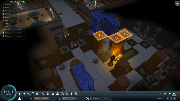 Mercury Fallen game for Linux 1