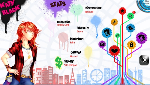 AMPLITUDE: A Visual Novel game for Linux 1