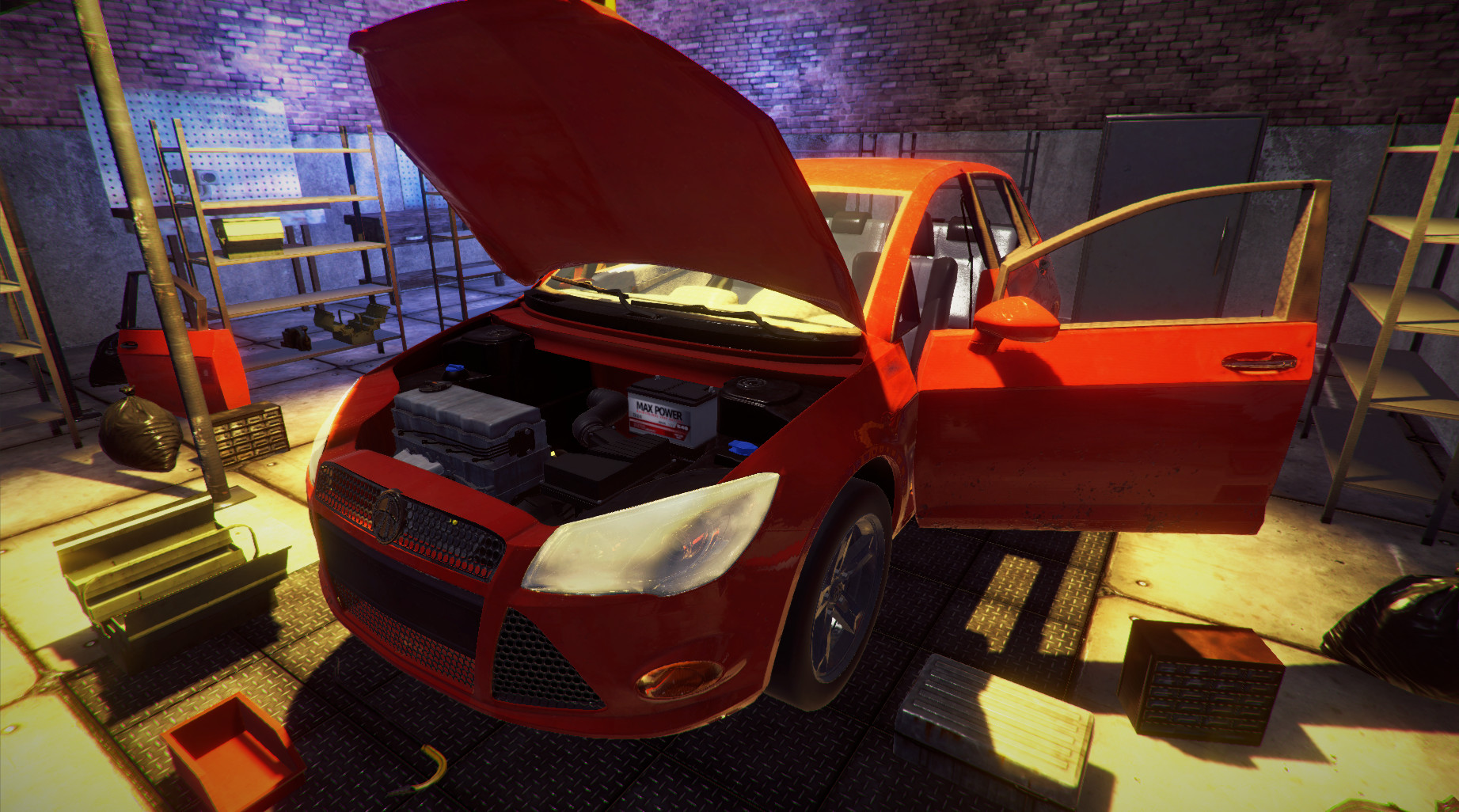 thief simulator dismantle car