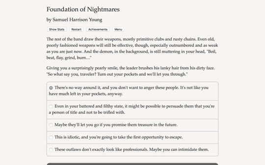 Foundation of Nightmares for linux