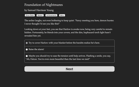 Foundation of Nightmares game for Linux 1