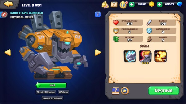 Tactical Monsters Rumble Arena recommended requirements