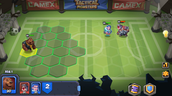 Скриншот из Tactical Monsters Rumble Arena