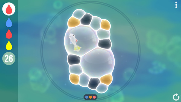 Скриншот из Tiny Bubbles