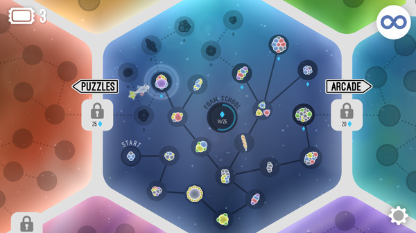 Tiny Bubbles game for Linux 1