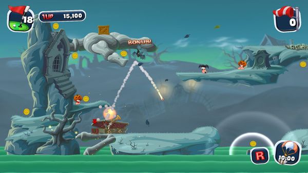 Скриншот из Worms Crazy Golf
