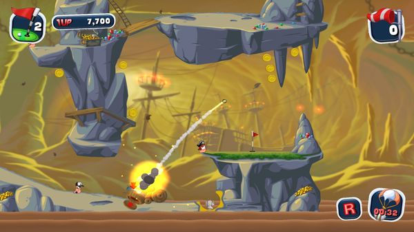 Скриншот из Worms Crazy Golf
