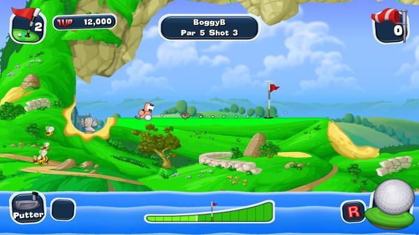 Worms Crazy Golf Screenshot