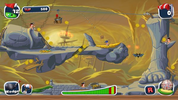 Скриншот из Worms Crazy Golf