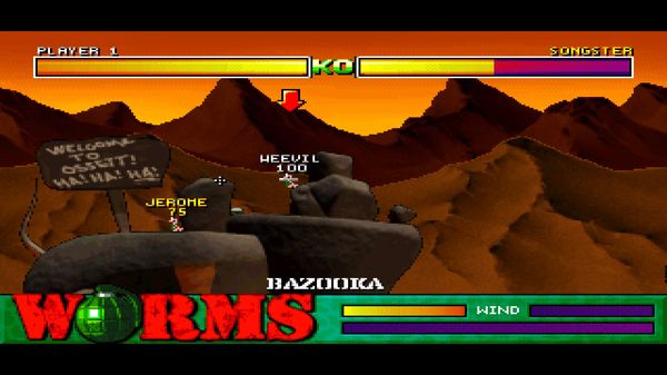 Скриншот из Worms