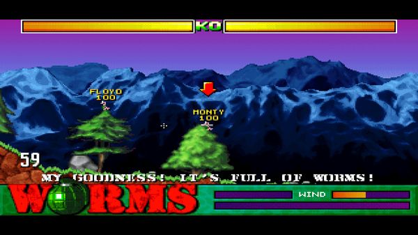 Скриншот из Worms
