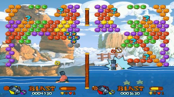 Скриншот из Worms Blast