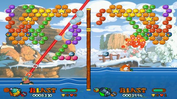 Скриншот из Worms Blast