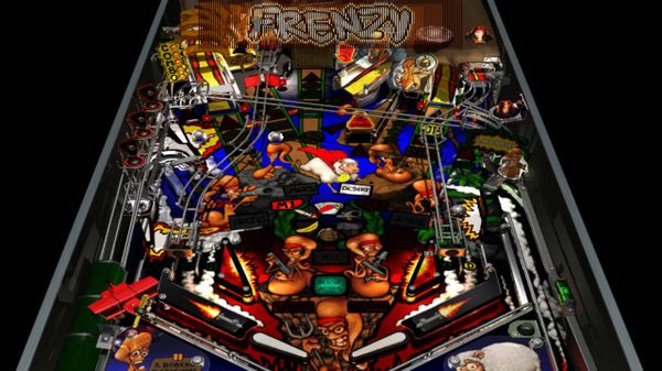 Worms Pinball game for Linux 1