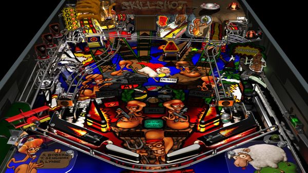 Worms Pinball screenshot