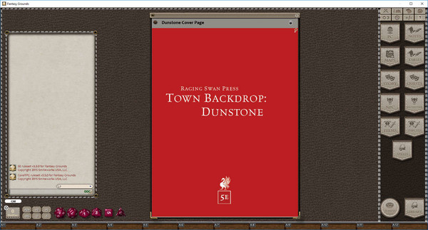 Скриншот из Fantasy Grounds - Town Backdrop: Dunstone (5E)