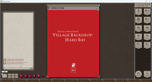 Скриншот из Fantasy Grounds - Village Backdrop: Hard Bay (5E)