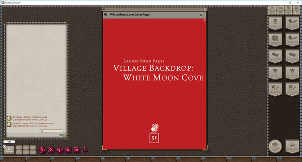 Скриншот из Fantasy Grounds - Village Backdrop: White Moon Cove (5E)