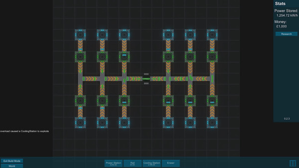 The Power Factory game for Linux 1