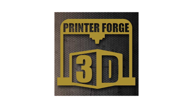 Printer Forge 3D Logo
