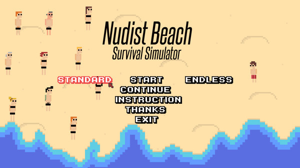 Nudist Beach Survival Simulator for linux