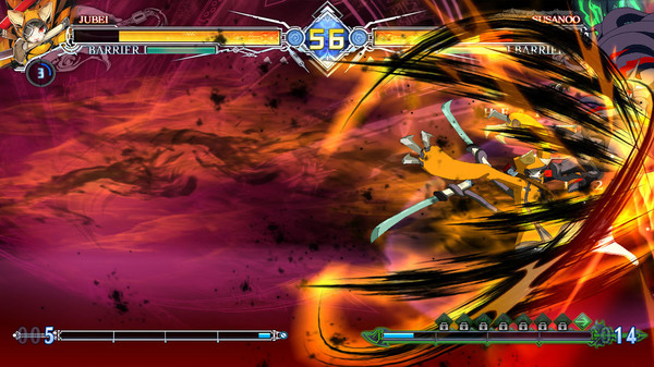 Скриншот из BlazBlue Centralfiction - Additional Playable Character JUBEI