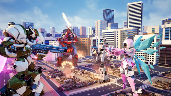 Override: Mech City Brawlfor windows and Linux 1