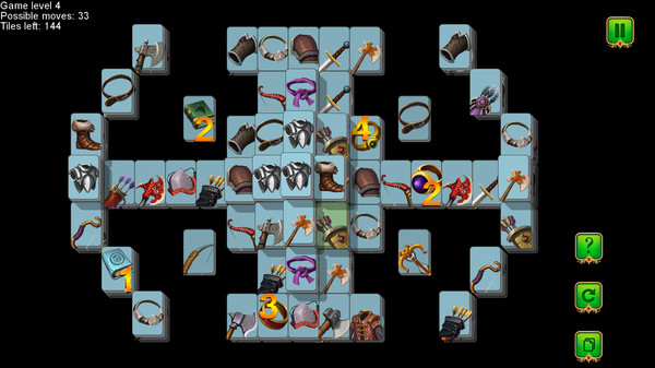 Weapon and Armor: Mahjongfor windows and Linux 1