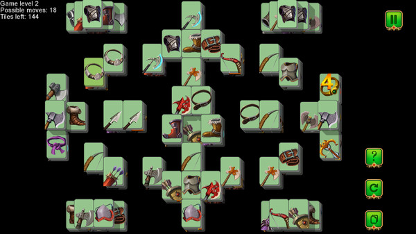 Weapon and Armor: Mahjong for linux