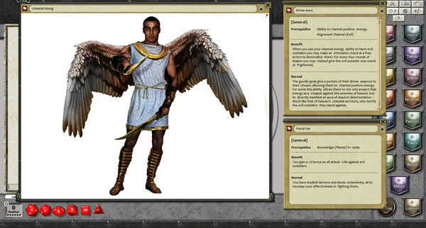 Скриншот из Fantasy Grounds - Feats of Legend: 20 Celestial Feats (PFRPG)