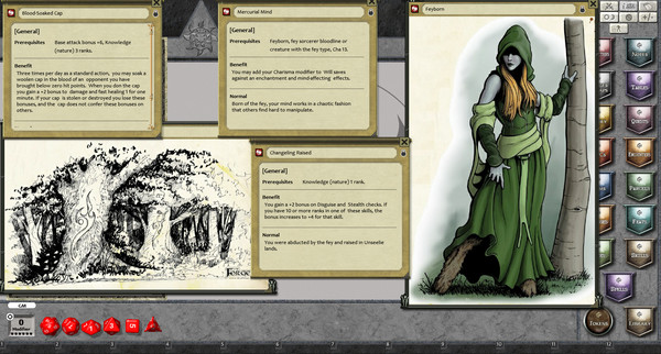 Скриншот из Fantasy Grounds - Feats of Legend: 30 Fey Feats (PFRPG)