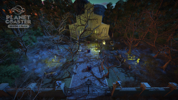 Скриншот из Planet Coaster - Spooky Pack