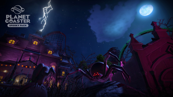 Скриншот из Planet Coaster - Spooky Pack